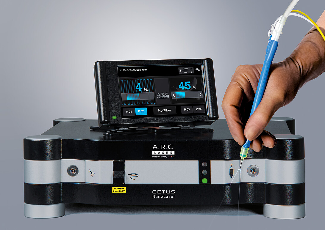 NanoLaser mit Handstück